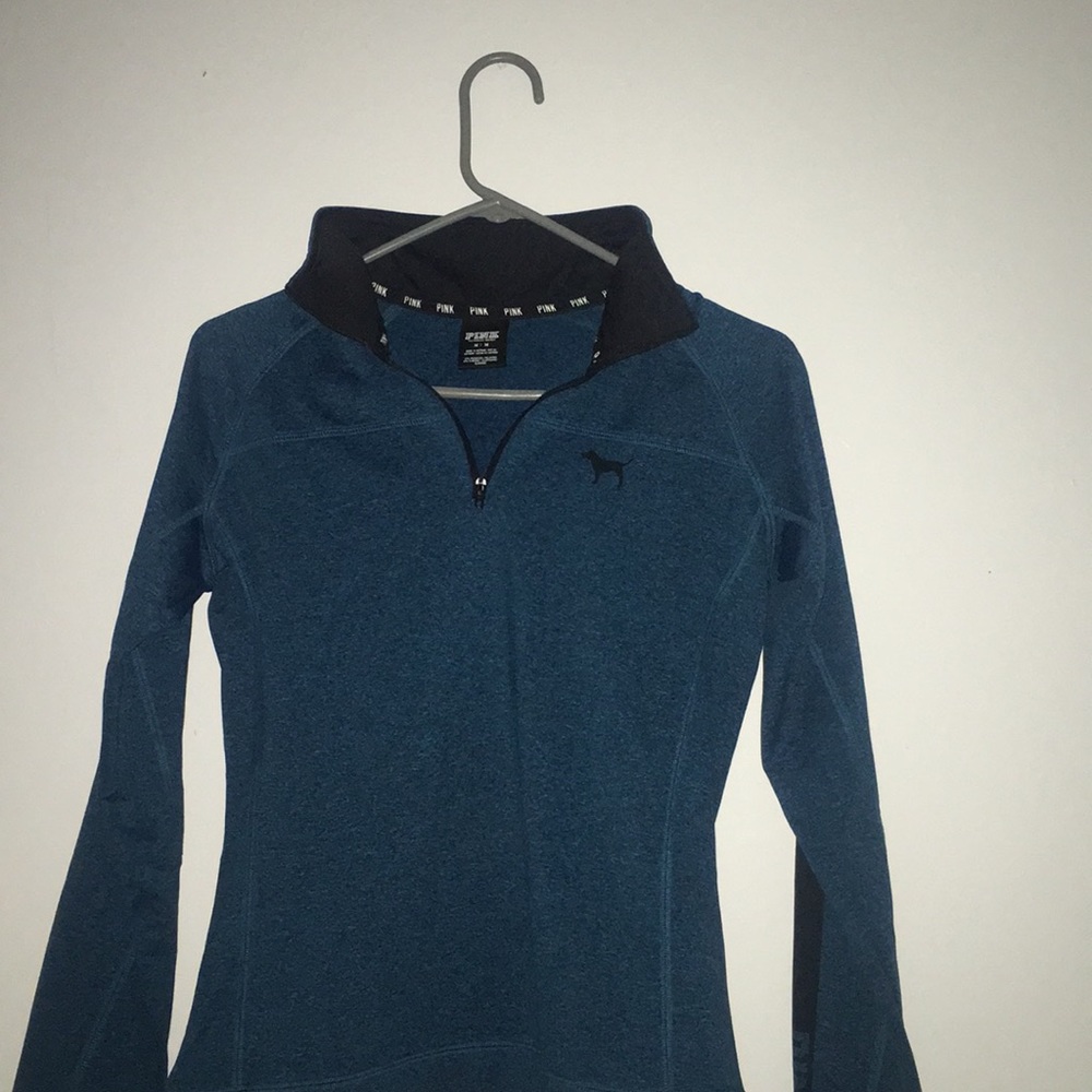 VS Pink Athletic quarter zip